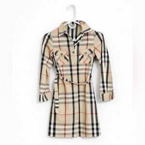 Burberry Shirt Dress Girls Size 12 (Fits Women’s XS)